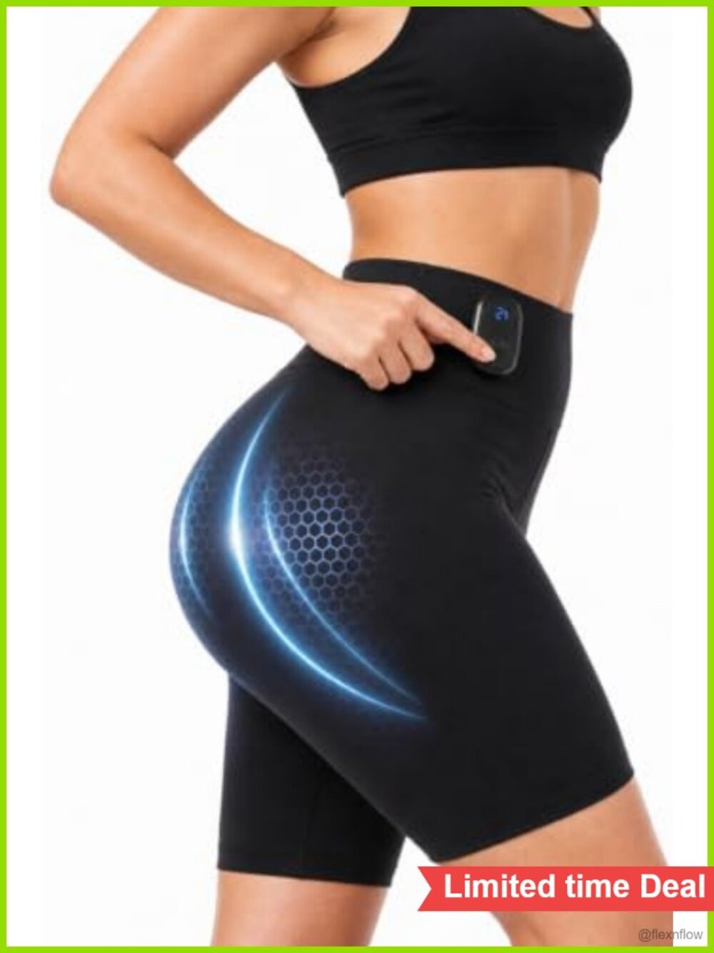 WESMART Smart Toning Shorts High-Waisted Biker Shorts Compression